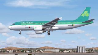 Screenshot 1 — Aer Lingus Airbus A320