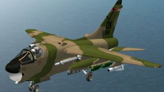 Screenshot 1 — FS2004/2002 Vought A-7D Corsair II D-Type