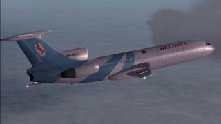 Screenshot 1 — Belavia Tupolev Tu-154