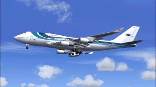 Screenshot 1 — Aerolineas Argentinas Boeing 747-400