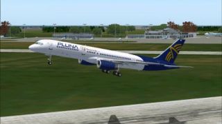 Screenshot 3 — PLUNA Boeing 757-200