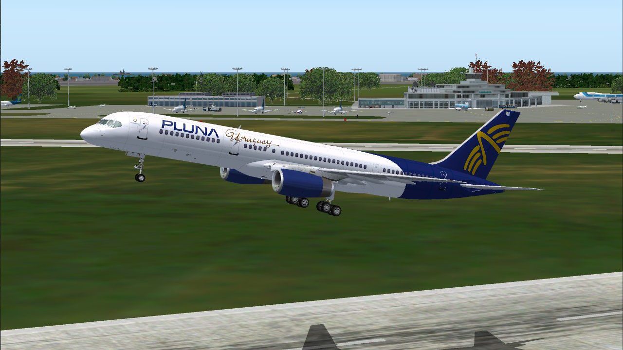 PLUNA Boeing 757-200 for FS2004