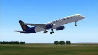 Screenshot 2 — PLUNA Boeing 757-200