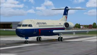 Screenshot 1 — BA TAT Fokker 100