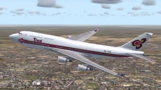 Screenshot 1 — Thai Airways Boeing 747-400