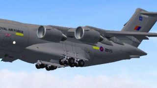 Screenshot 2 — FS2004/2002 Boeing C-17 Globemaster III RAF Livery