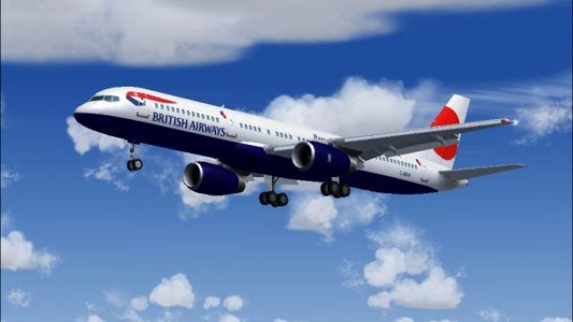 Screenshot 1 — British Airways Boeing 757