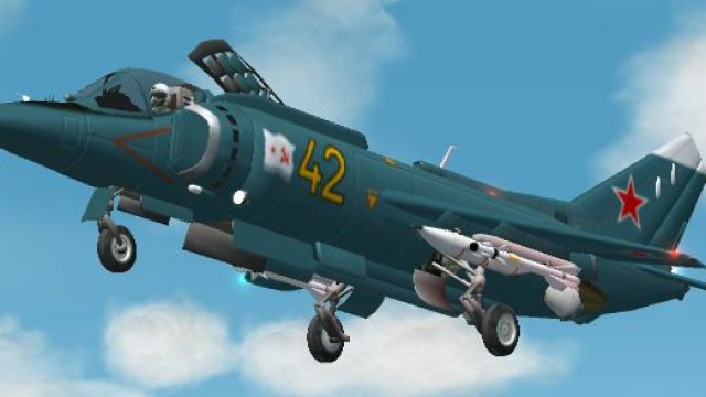 Screenshot 1 — FS2004/2002 Yakovlev Yak-38 Forger-A