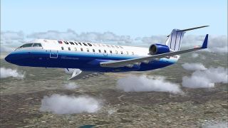 Screenshot 2 — United Express CRJ-200