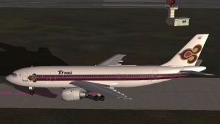 Screenshot 4 — Thai Airways International A300B4-600