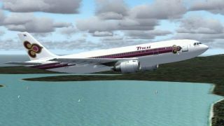 Screenshot 3 — Thai Airways International A300B4-600