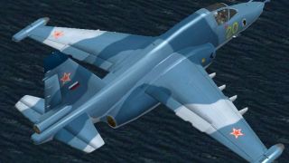 Screenshot 2 — FS2004/FS2002 Sukhoi Su-25K/TM(Su-39)