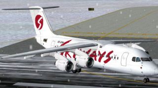Screenshot 2 — Skyways BAe 146-200
