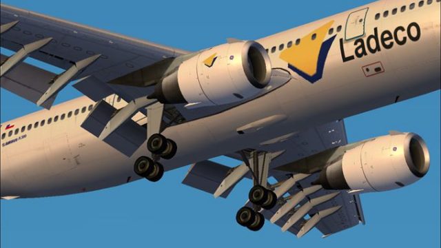 Screenshot 1 — Ladeco Airbus A300B4-200
