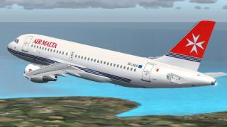 Screenshot 1 — Air Malta Airbus A319-112