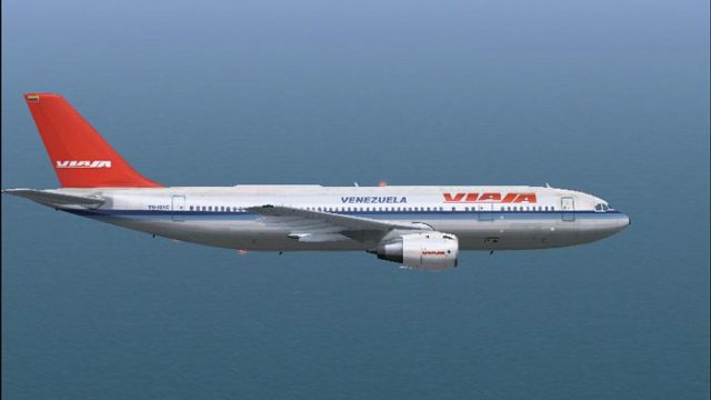 Screenshot 1 — VIASA Airbus A300B4-200