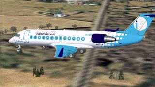 Screenshot 2 — Independence Air CRJ-200ER