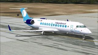Screenshot 1 — Independence Air CRJ-200ER