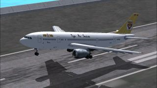 Screenshot 1 — Tiger Air Services Airbus A300 B4 200