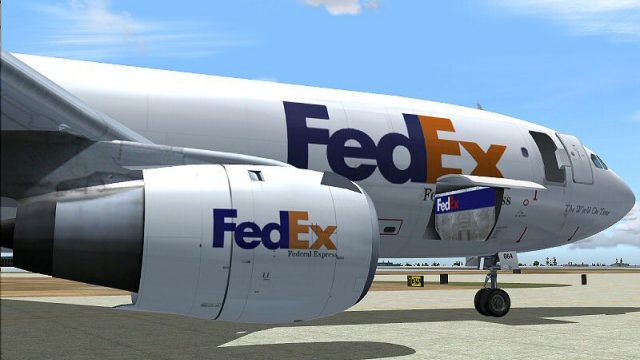 Screenshot 1 — Federal Express Airbus A300B4-200
