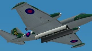 Screenshot 3 — FS2004/FS2002 English Electric Canberra B.MK2 / PR.MK9