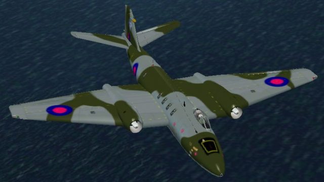 Screenshot 1 — FS2004/FS2002 English Electric Canberra B.MK2 / PR.MK9