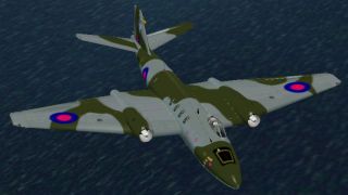 Screenshot 1 — FS2004/FS2002 English Electric Canberra B.MK2 / PR.MK9