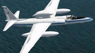 Screenshot 1 — FS2004/FS2002 Lockheed U-2R (TR-1A/ER-2) Dragon Lady
