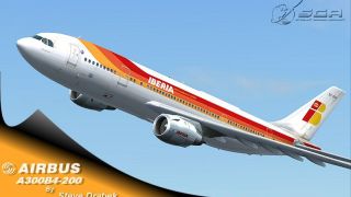 Screenshot 2 — Iberia Airbus A300