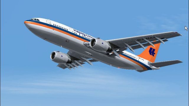 Screenshot 1 — Hapag Lloyd Airbus A300B4-200