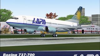 Screenshot 1 — Lapa Lineas Aereas Boeing 737-700