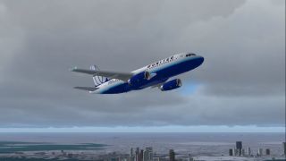 Screenshot 1 — United Airlines Airbus A319