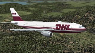 Screenshot 1 — DHL Airbus A300B4-203(F)