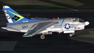 Screenshot 4 — Vought Corsair II A7-E USS Constellation Textures