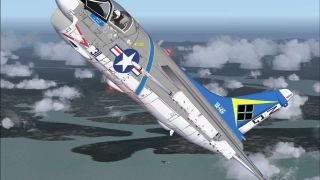 Screenshot 2 — Vought Corsair II A7-E USS Constellation Textures