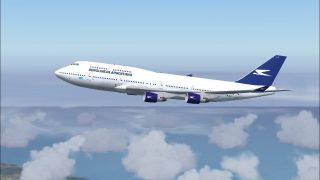 Screenshot 1 — Aerolineas Argentinas Boeing 747-475