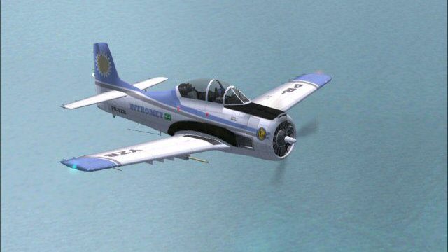 Screenshot 1 — FS 2004 North American T-28D Intromet