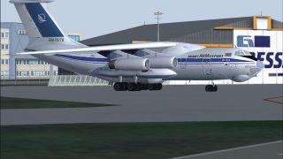 Screenshot 1 — Trans Avia Export Ilyushin IL76