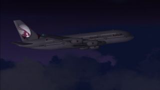 Screenshot 2 — Qatar Airways Airbus A380-100