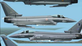Screenshot 2 — FS2004/FS2002 Eurofighter Minimal Collection