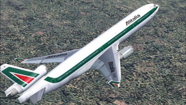 Screenshot 1 — Alitalia McDonnell Douglas MD-11 I-DUPC