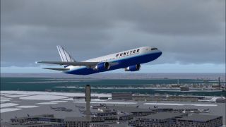 Screenshot 1 — United Airlines Boeing 767-200