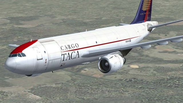 Screenshot 1 — Taca Cargo Airbus A300B4-203F