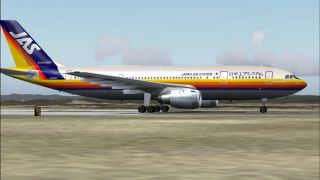 Screenshot 3 — Japan Air System Airbus A300B4