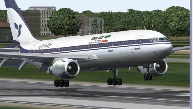Screenshot 1 — Iran Air Airbus A300B4-200 (OC)