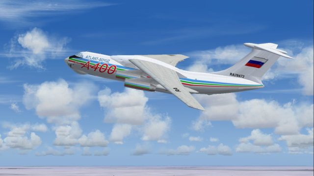 Screenshot 1 — Atlan-Soyuz A400 Ilyushin Il-76TD RA-76472