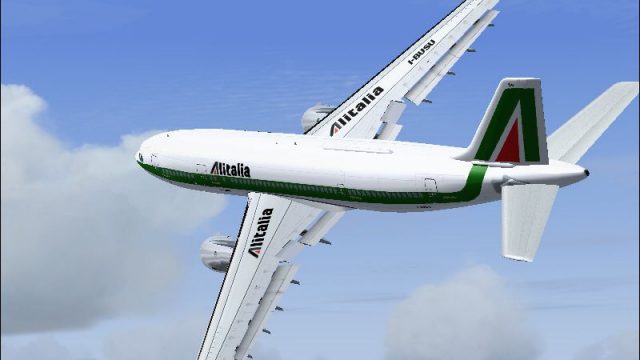 Screenshot 1 — Alitalia Airbus A300B4-200 I-BUSU