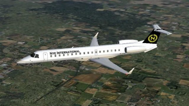 Screenshot 1 — Nye Int'l ERJ-145XR