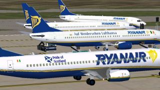Screenshot 1 — Ryanair Boeing 737-800