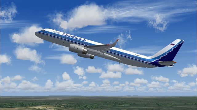 Screenshot 1 — Sibir Airlines Tupolev Tu-204-120